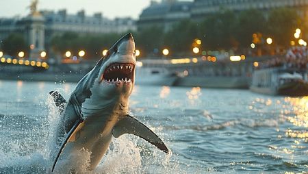 Un requin dans la Seine